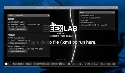 GeeXLab screenshot